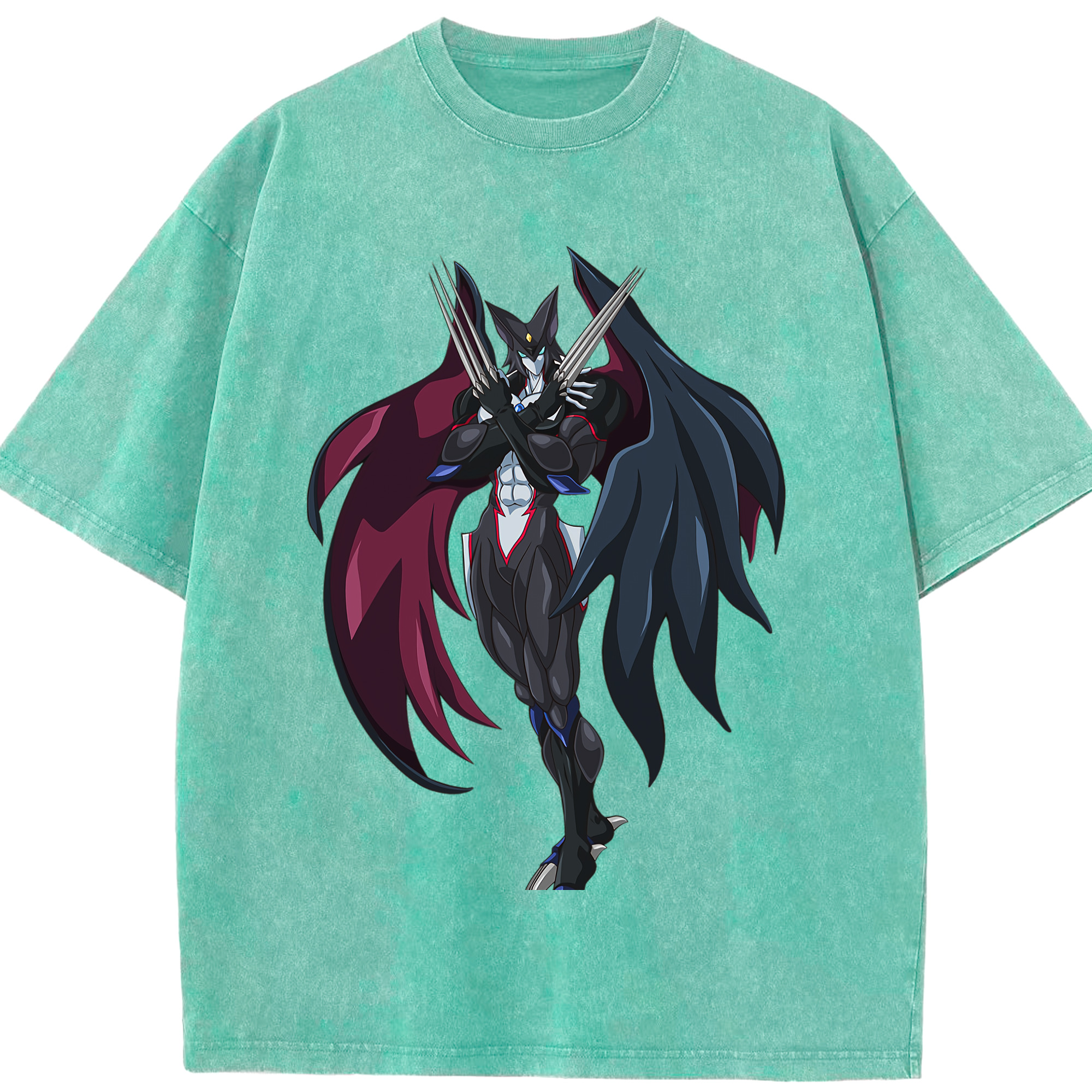 （画像用） 遊☆戯☆王 Yu-Gi-Oh! 綿100% ヴィンテージ風 半袖Tシャツ（フロントプリント）